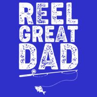 Funny Reel Great Dad Fishing Women's V-Neck T-Shirt