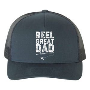 Funny Reel Great Dad Fishing Yupoong Adult 5-Panel Trucker Hat