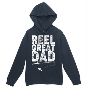 Funny Reel Great Dad Fishing Urban Pullover Hoodie