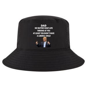 Funny Republican Dad Anti Liberal Child Cool Comfort Performance Bucket Hat