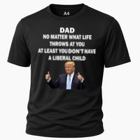 Funny Republican Dad Anti Liberal Child Cooling Performance Crew T-Shirt