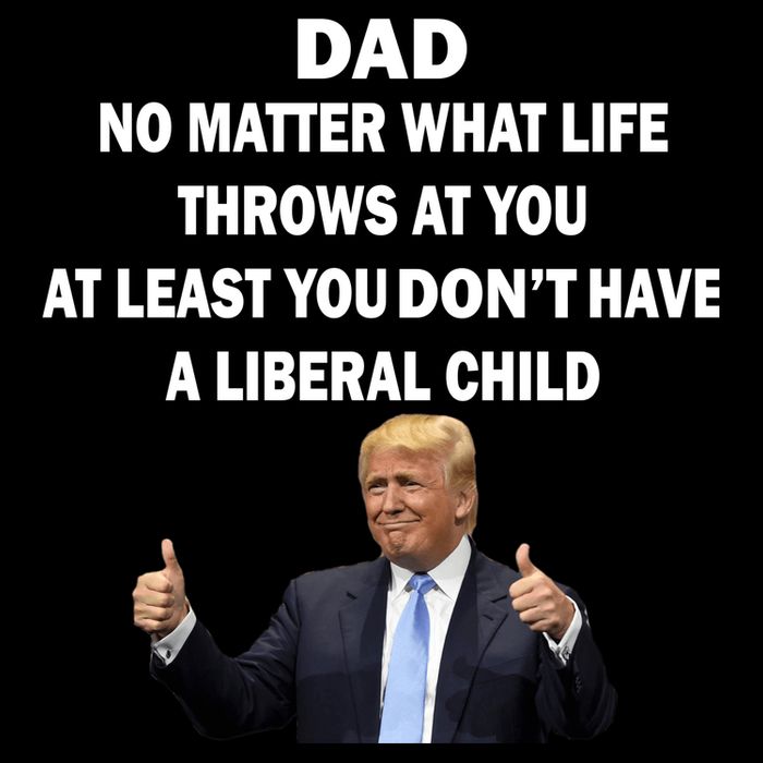 Funny Republican Dad Anti Liberal Child Cooling Performance Crew T-Shirt