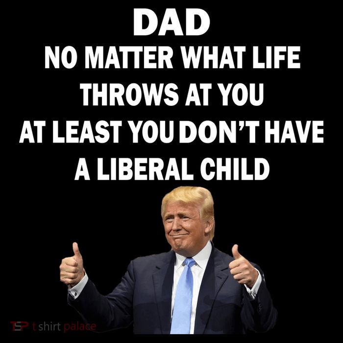 Funny Republican Dad Anti Liberal Child 16 in Basic Backpack
