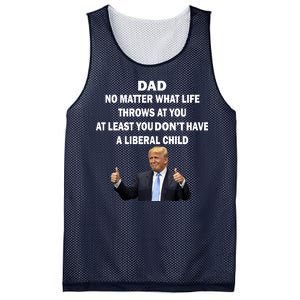 Funny Republican Dad Anti Liberal Child Mesh Reversible Basketball Jersey Tank