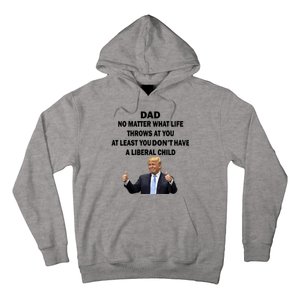 Funny Republican Dad Anti Liberal Child Hoodie