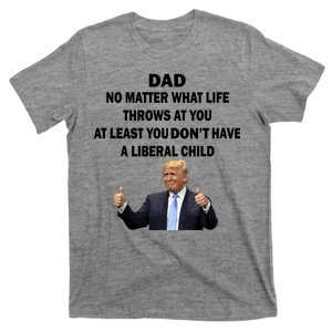 Funny Republican Dad Anti Liberal Child T-Shirt