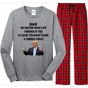 Funny Republican Dad Anti Liberal Child Long Sleeve Pajama Set