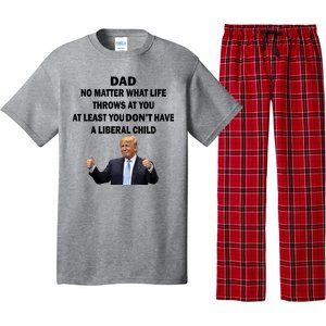 Funny Republican Dad Anti Liberal Child Pajama Set