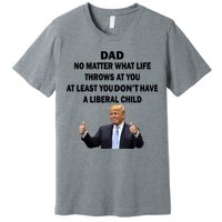 Funny Republican Dad Anti Liberal Child Premium T-Shirt