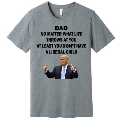 Funny Republican Dad Anti Liberal Child Premium T-Shirt