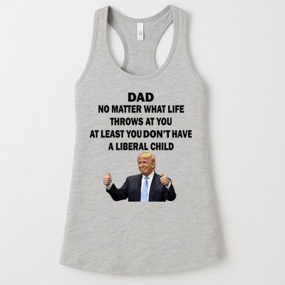 Funny Republican Dad Anti Liberal Child Womens Tank Top