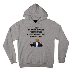 Funny Republican Dad Anti Liberal Child Tall Hoodie