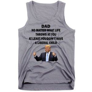 Funny Republican Dad Anti Liberal Child Tank Top