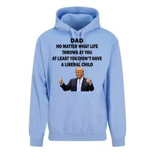 Funny Republican Dad Anti Liberal Child Unisex Surf Hoodie