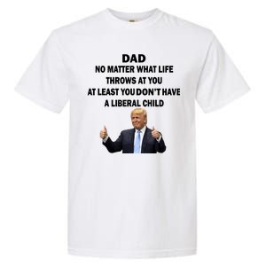 Funny Republican Dad Anti Liberal Child Garment-Dyed Heavyweight T-Shirt