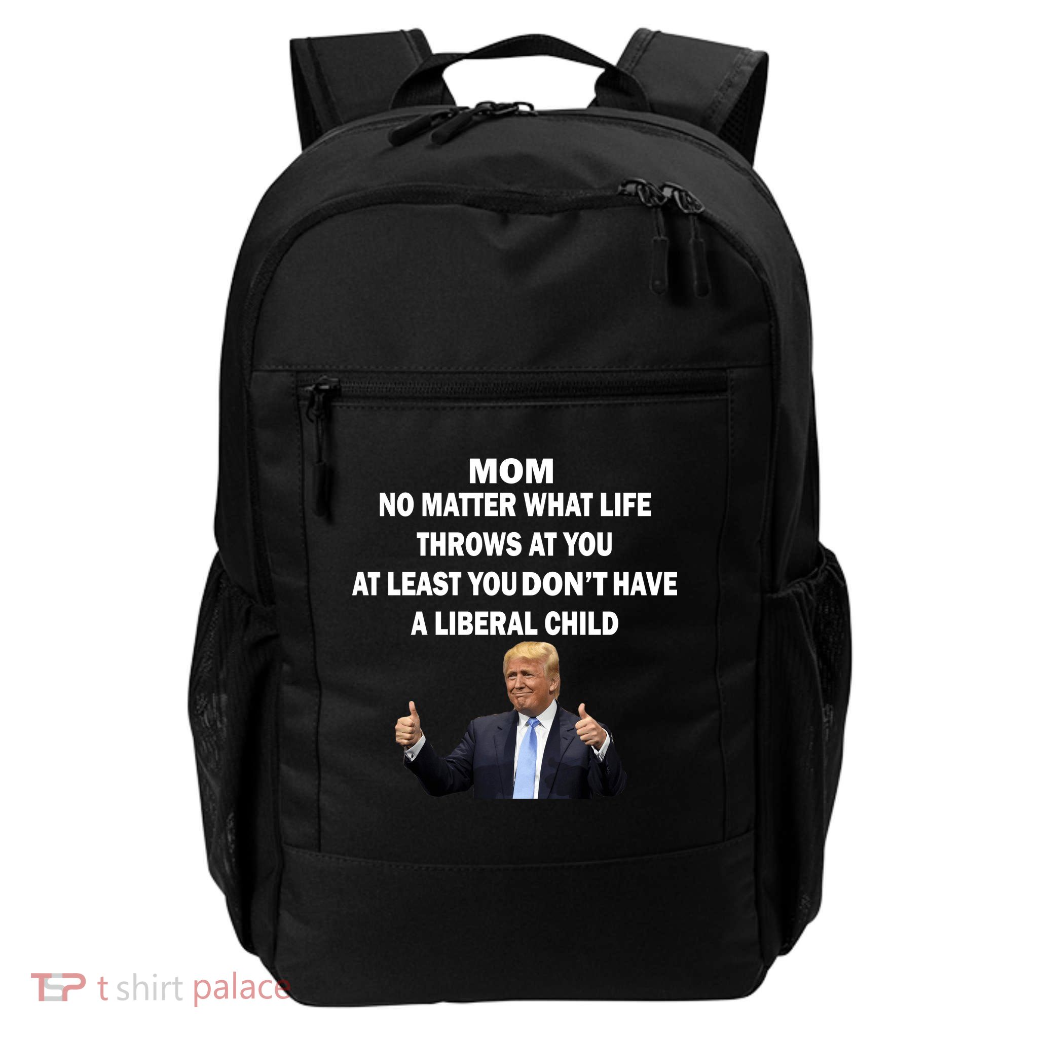 Funny Republican Mom Anti Liberal Child Daily Commute Backpack