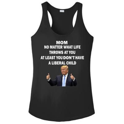 Funny Republican Mom Anti Liberal Child Ladies PosiCharge Competitor Racerback Tank