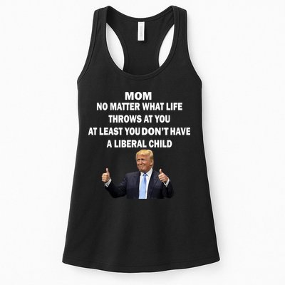 Funny Republican Mom Anti Liberal Child Womens Tank Top