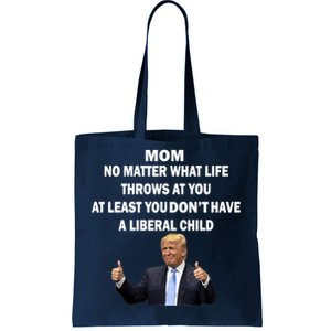 Funny Republican Mom Anti Liberal Child Tote Bag