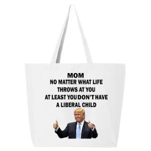 Funny Republican Mom Anti Liberal Child 25L Jumbo Tote