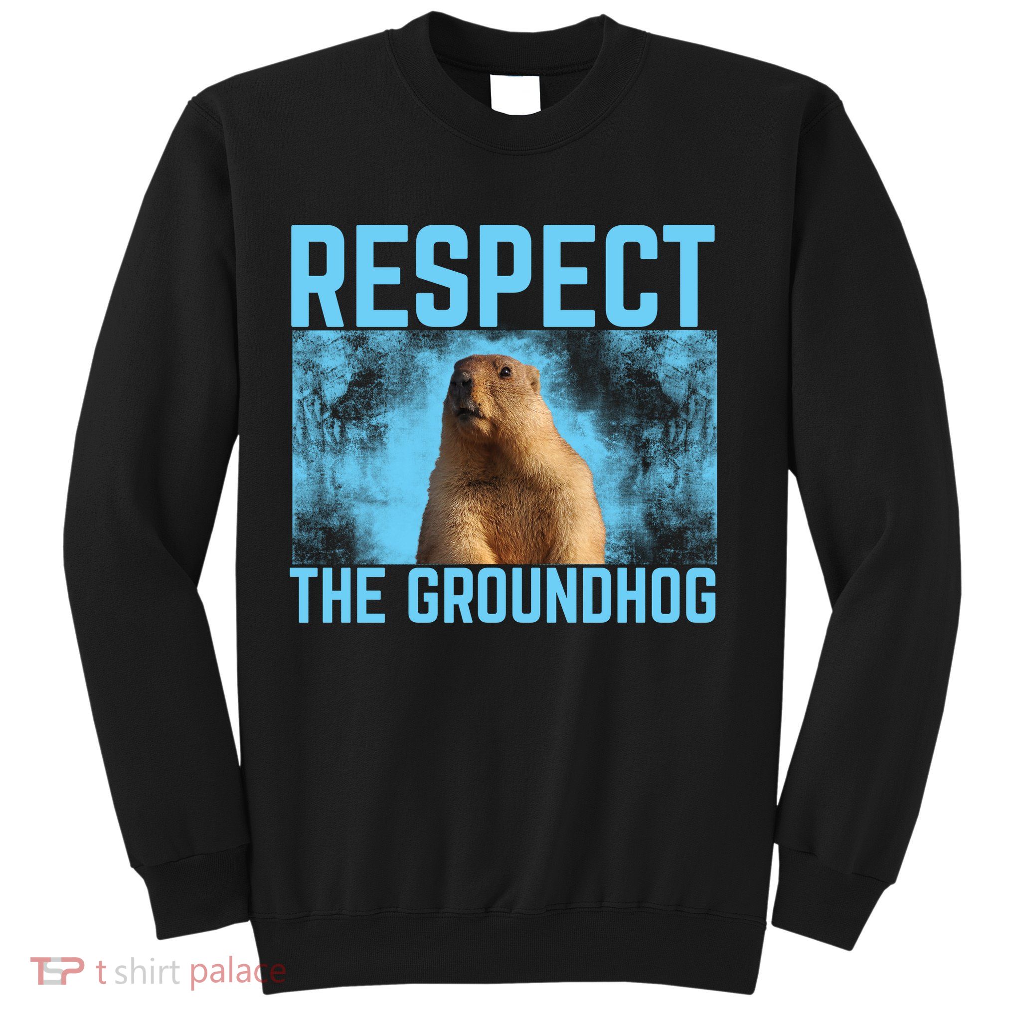 Funny Respect The Groundhog Sweatshirt