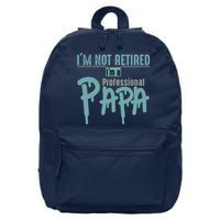 Funny Retired Professional Papa 16 in Basic Backpack