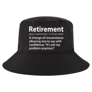 Funny Retirement Definition  Cool Comfort Performance Bucket Hat