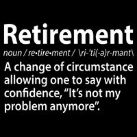 Funny Retirement Definition  Crop Top