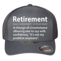 Funny Retirement Definition  Flexfit Unipanel Trucker Cap