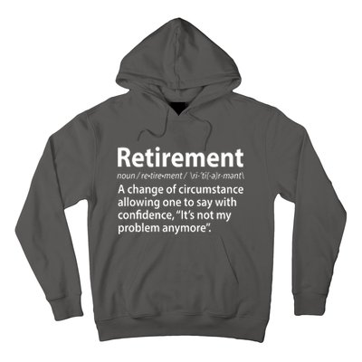 Funny Retirement Definition  Hoodie