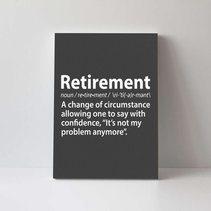 Funny Retirement Definition  Canvas