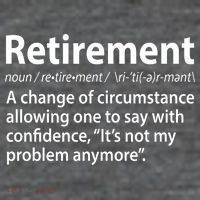 Funny Retirement Definition  Mousepad
