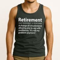 Funny Retirement Definition  Tank Top