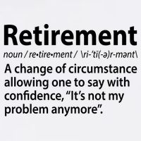 Funny Retirement Definition  Garment-Dyed Sweatshirt