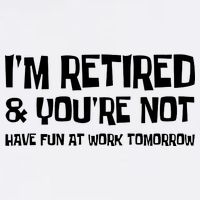 Funny Retirement Design I'm Retired And You're Not Garment-Dyed Sweatshirt