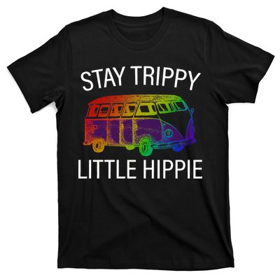 Funny Reto - Stay Trippy Little Hippie T-Shirt