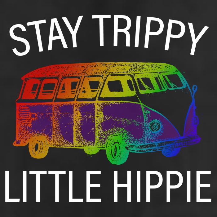 Funny Reto - Stay Trippy Little Hippie Beanie
