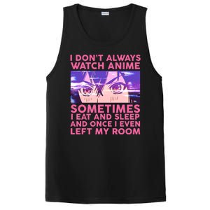 Funny Retro I Don't Always Watch Anime Anime Fan PosiCharge Competitor Tank