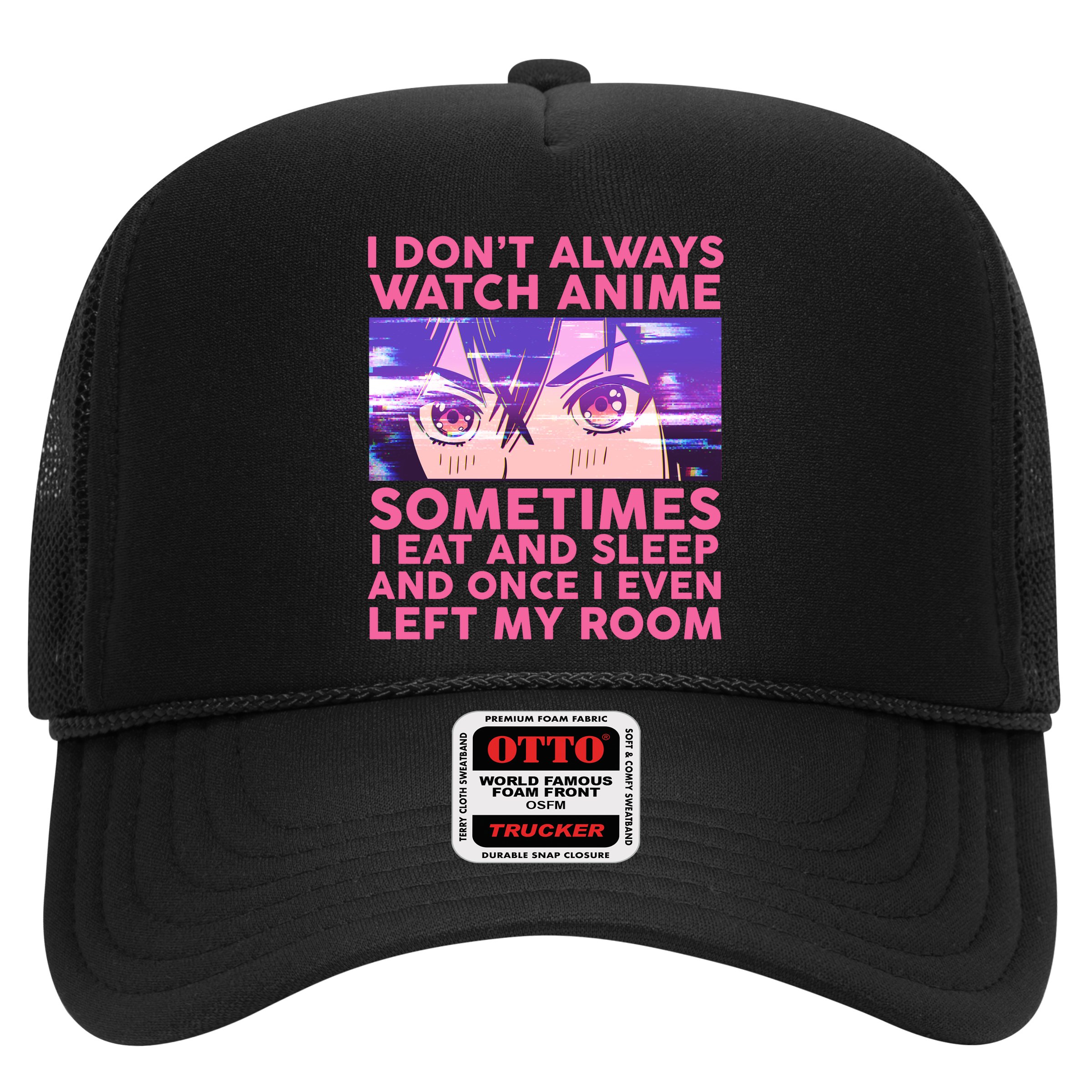 Funny Retro I Don't Always Watch Anime Anime Fan Hat