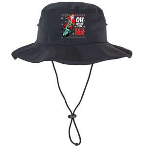 Funny Santa Oh What Fun It Is To Ride Motorcycle Legacy Cool Fit Booney Bucket Hat