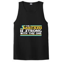 Funny Sarcasm Is Strong With This One Spoof PosiCharge Competitor Tank
