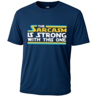 Funny Sarcasm Is Strong With This One Spoof Performance Shirt
