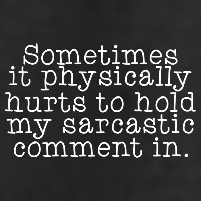 Funny Sarcastic Comment 25L Jumbo Tote