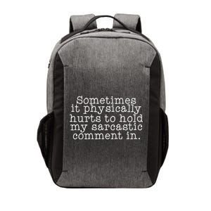 Funny Sarcastic Comment Vector Backpack