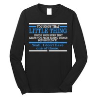 Funny Sarcastic Mind Long Sleeve Shirt