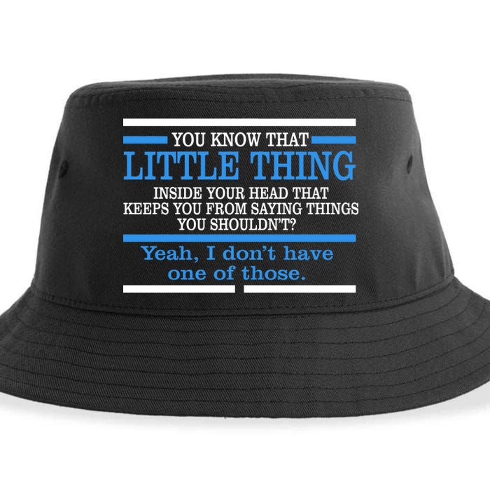 Funny Sarcastic Mind Sustainable Bucket Hat