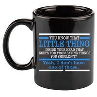 Funny Sarcastic Mind 11oz C Handle Ceramic Mug