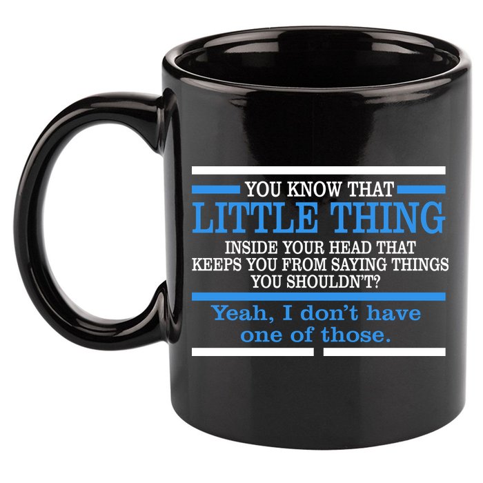 Funny Sarcastic Mind 11oz C Handle Ceramic Mug