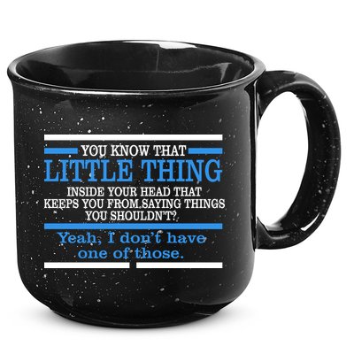 Funny Sarcastic Mind 15oz Campfire Ceramic Mug