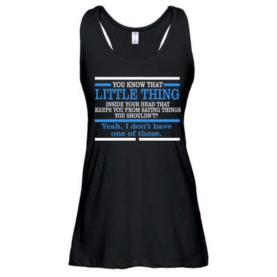 Funny Sarcastic Mind Ladies Essential Flowy Tank